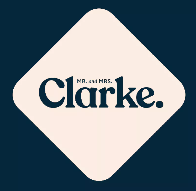 Mr & Mrs Clarke logo